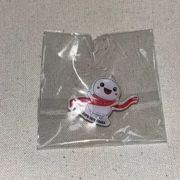 오사카 간사이 박람회 오스트리아관 핀 배지 빨흰빨 파빌리온 빨흰빨