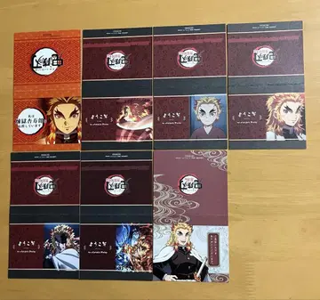 귀멸의 칼날 웰컴 팝 렌고쿠 쿄쥬로 7장 ufotable DINING