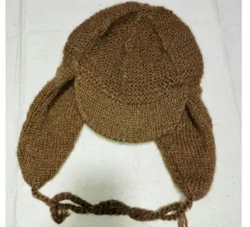 바루 HAND KNIT EAR FLAP HAT 시바타 히카리