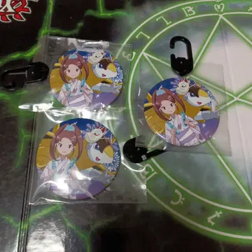 디지몬 크로스 워즈 북오프 캔뱃지 아마노 네네 스파로몬