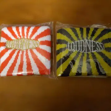 LOUDNESS 선버스트 디자인 리스트 밴드 세트