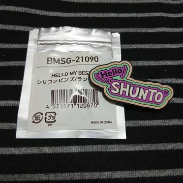 HELLO MY BESTY 실리콘 핀즈 SHUNTO