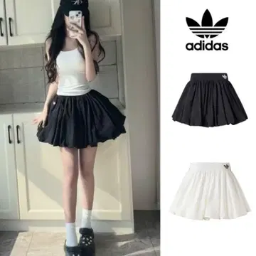 adidas originals BUBBLE SKIRT 나일론 스커트