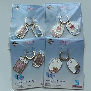 제일복권 프리큐어 메탈 참 4개 세트