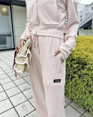 snidel 워셔블 UV컷 팬츠