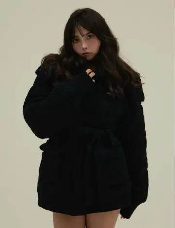 Mary quilting knit shape jacket