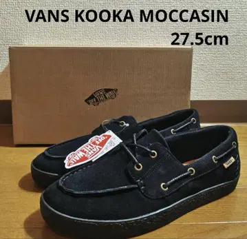 VANS KOOKA 쿠카 모카신 로퍼 BLACK 27.5cm