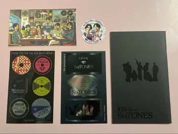 SixTONES 뉴스레터 스티커 엽서