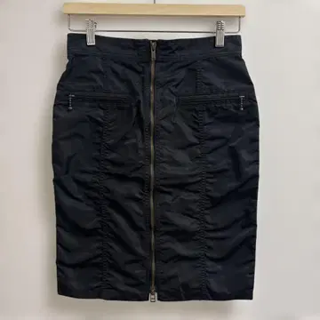 HYSTERIC GLAMOUR 블랙 타이트 스커트