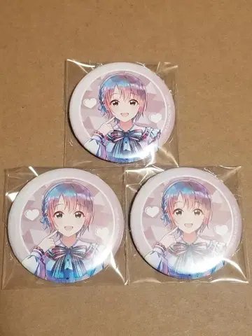 교토마후 오토쿠라 유키 캔뱃지 x 3 데레마스 잣캐러