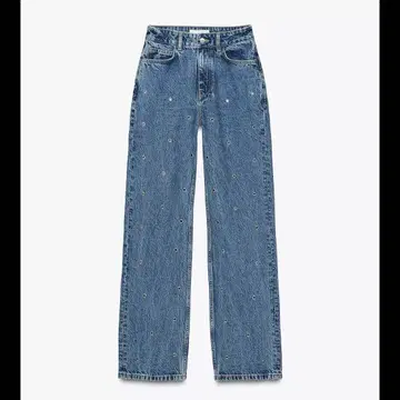 ZARA Z1975 스트레이트 하이웨스트 롱 팬츠 하토메 청바지