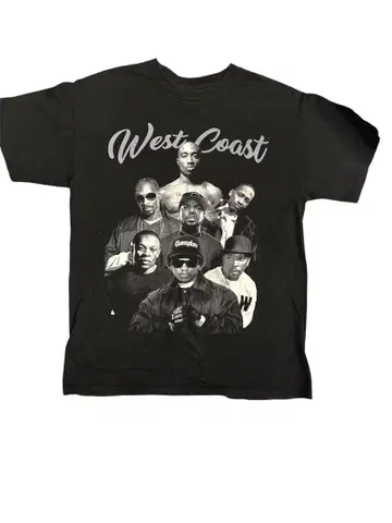 West Coast 래퍼 T셔츠
