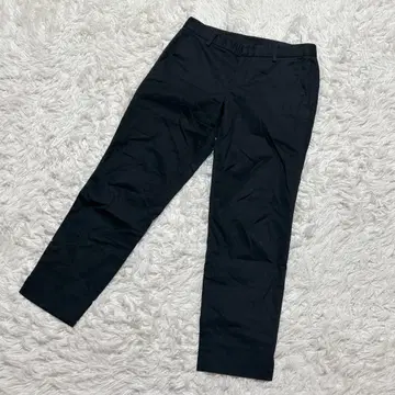 [ c6372 ] UNIQLO 캐주얼 팬츠 블랙 심플