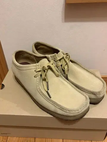 Clarks 왈라비 WALLABEE UK 규격 메이플 스웨이드