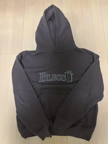 BlessU 후드티 M 사이즈 브라운
