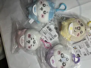 치이카와 하치와레 토끼 모몽가 4점 Chiikawa Baby 마스코트