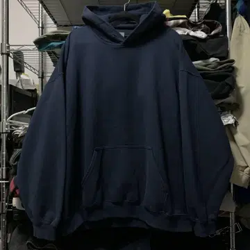 00s GILDAN 헤비 웨이트 후드티 무지 블랭크 노멀 코어 네이비