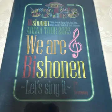 We are 미소년 ~Let's sing it 라이브 Blu-ray