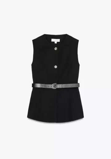 ZARA 벨트 롱 베스트