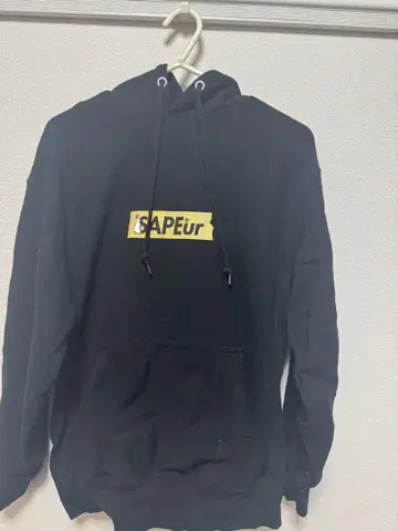 SAPEuR 블랙 후드티 M 사이즈