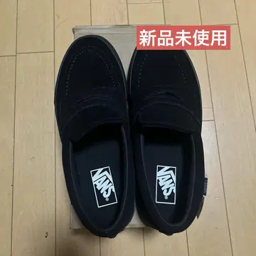 반스 로퍼 스웨이드 블랙 25.0cm