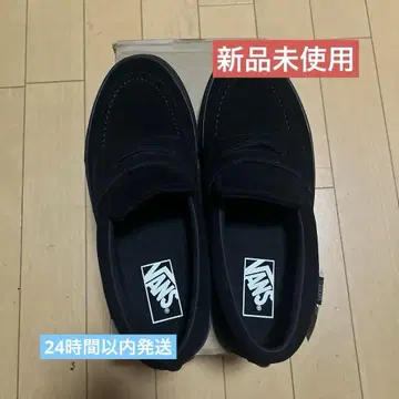 반스 로퍼 스웨이드 블랙 25.0cm