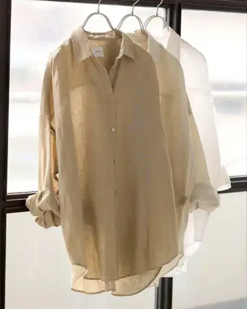 스픽앤스팬 카슈쿨 린넨 빅 셔츠