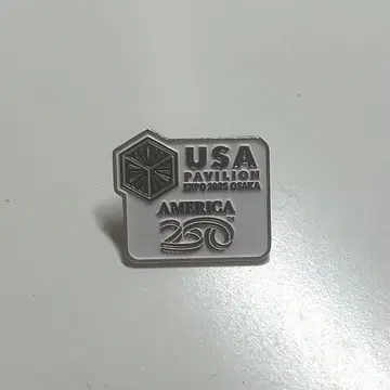 USA Pavilion EXPO 2025 핀 배지