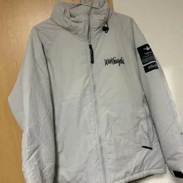 MARK GONZALES 그레이 다운 자켓 L