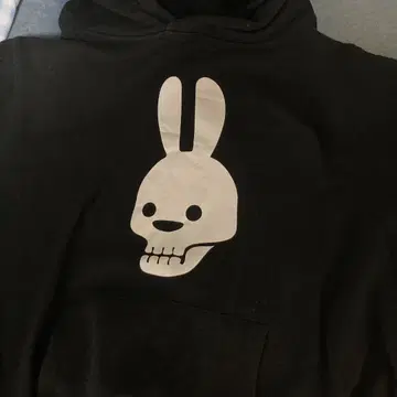 CUNE 풀오버 후드티 해골 M 사이즈
