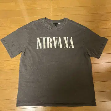 NIRVANA H&M 빈티지풍 티셔츠