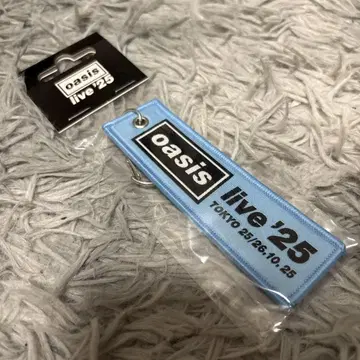 oasis live '25 키링 플라이트택 미사용
