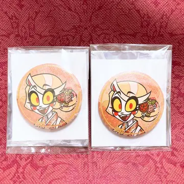 해즈빈 호텔 찰리 캔뱃지 기모노 HAZBIN HOTEL