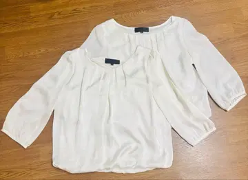 [ 2장 세트 판매 ] UNTITLED 블라우스 화이트 당일 발송!