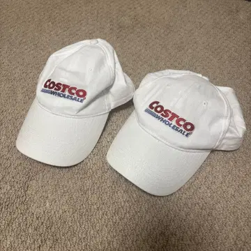 COSTCO 캡 모자 2개 세트 기업 로고