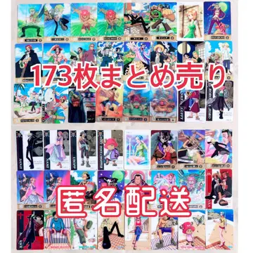 ONE PIECE 해적왕 구미 카드 173장 묶음 판매 원피스
