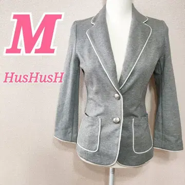 HusHusH 그레이 테일러드 자켓 M 캐주얼 코디 오피스