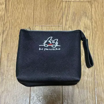키요 키요 고양이 파우치 블랙