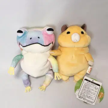 시나다 글로벌 모치하무 & 모치카에루 마스코트 키링 2마리 세트