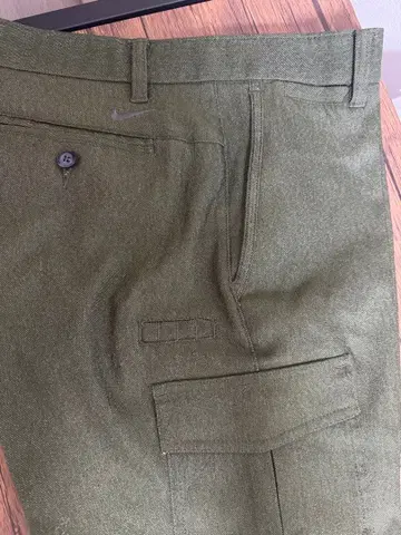 Nike 올리브 그린 카고 팬츠 사이즈 35 XL