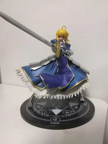 세이버 제일복권 Fate/Zero A상 프리미엄 피규어 외부 박스 결품