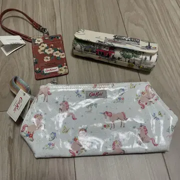 Cath Kidston 파우치, 패스 케이스, 안경 케이스 세트 유니콘