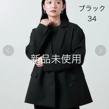 MARW UNITED ARROWS 백 비대칭 자켓 블랙 34