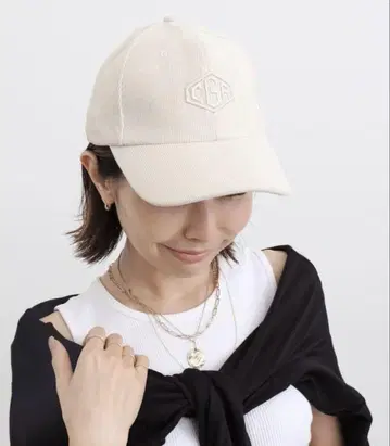 라빠르망 Good grief 코듀로이 CAP 화이트