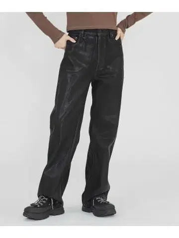 COATED 5 POCKET DENIM PANTS X-girl