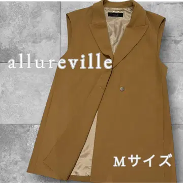 allureville 알아바일 T/R 개버딘 미들 기장 베스트