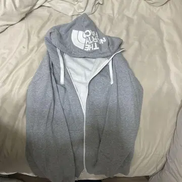 THE NORTH FACE 그레이 풀 지퍼 후디 M