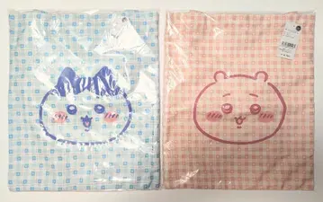 토킹 헤즈 체크 시리즈 토트백만 치이카와 & 하치와레 세트