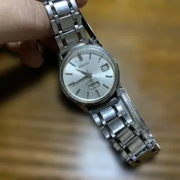 앤티크 SEIKO 자동 와인딩 시계 실버