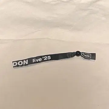 Oasis live '25 프리미엄 패키지 런던 한정판 리스트 밴드